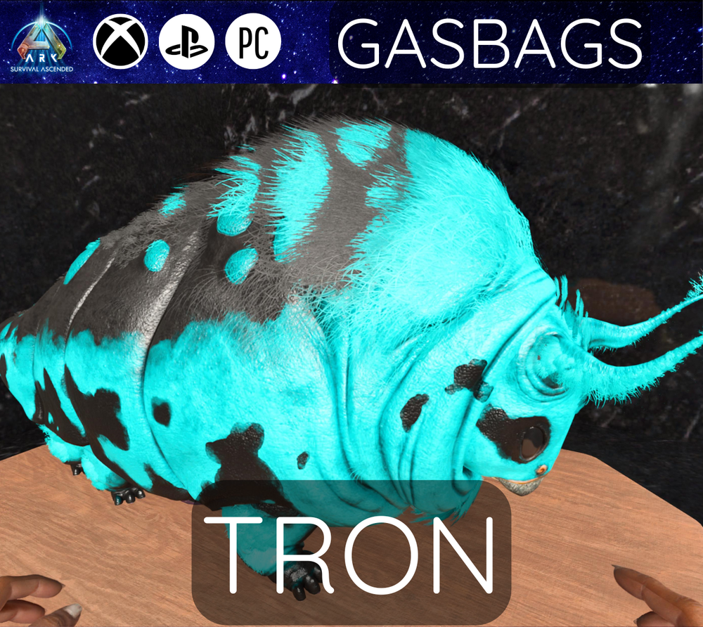 Ark Ascended PVE PS5 XBOX PC New Dino Gasbags Tron Event Color