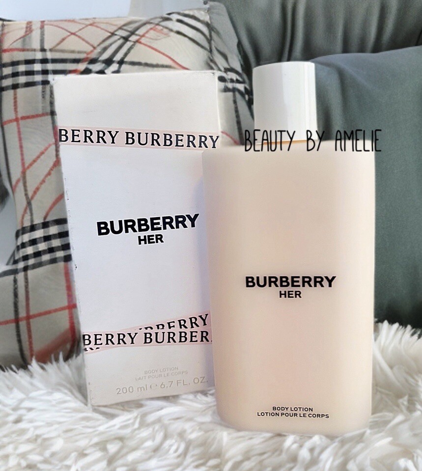 Burberry Her Fragrance Perfumed Body Lotion 6.7 oz / 200 ml New With Box!