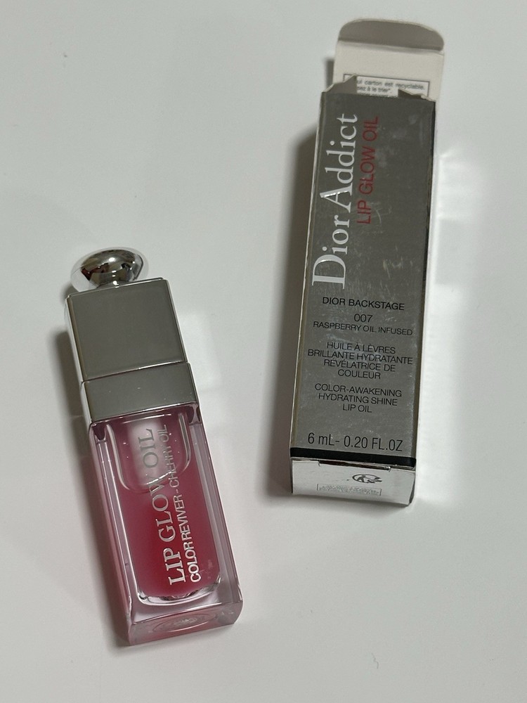 Christian Dior Addict Lip Glow Oil 007 Raspberry New in Box