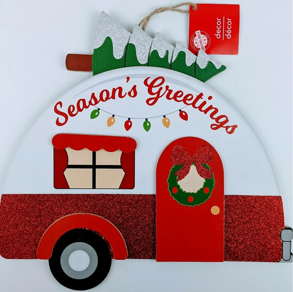 RV Camper Trailer Christmas 