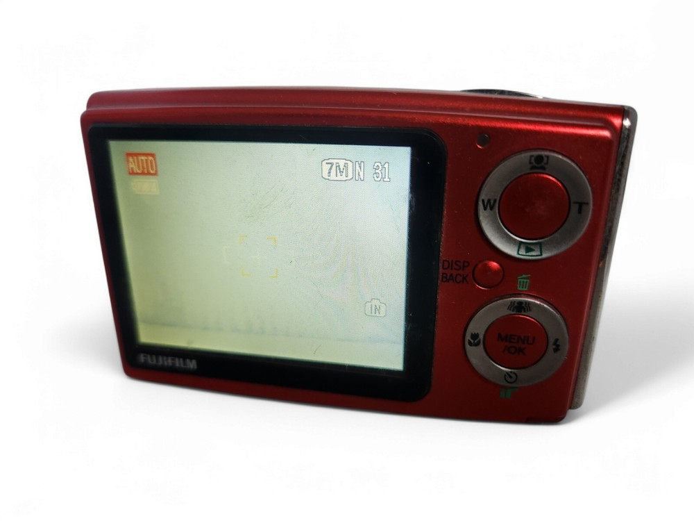Fujifilm FinePix Z10fd 7.2MP Red Digital Camera with Face Detection