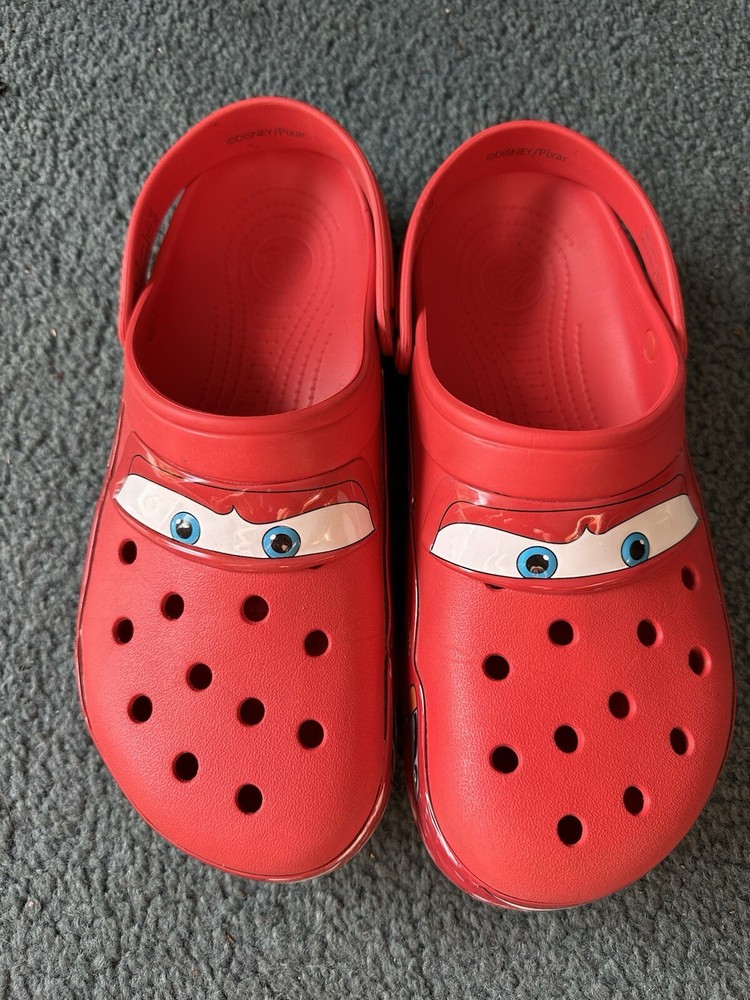 Mens Cars Crocs Size 11