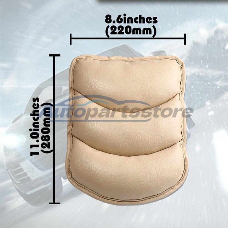 Soft Faux Leather Car Armrest Cushion for Seat Comfort