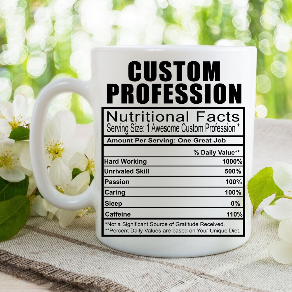 Custom Profession Coffee Tea Mug L Gift Mug For Men And Women L A Personalized