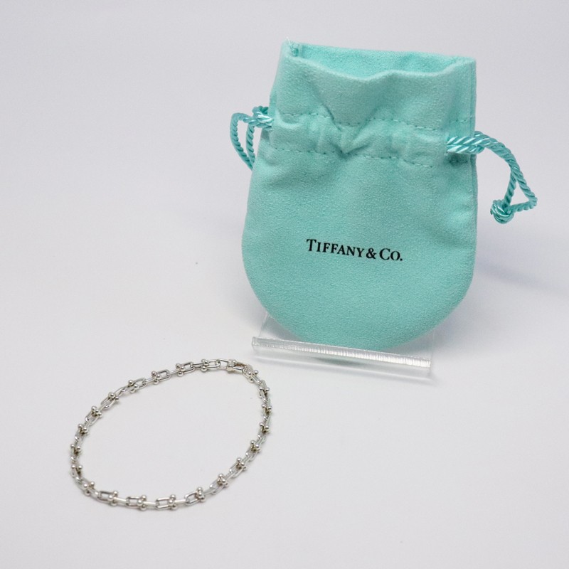 Tiffany & Co HardWear Micro Link Bracelet in SV925 Silver 6.7g 534733