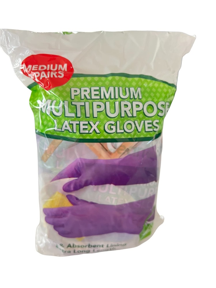 Non-Slip Multi-Purpose Gloves - 9 Pack, Medium Size