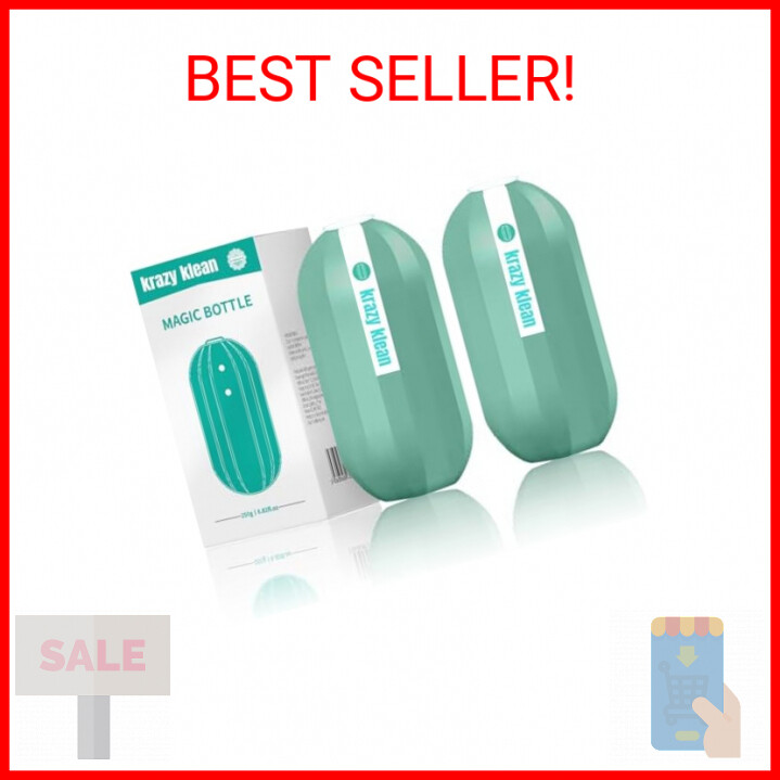 Krazy Klean 2-Pack Toilet Cleaner for Stain & Odor Removal