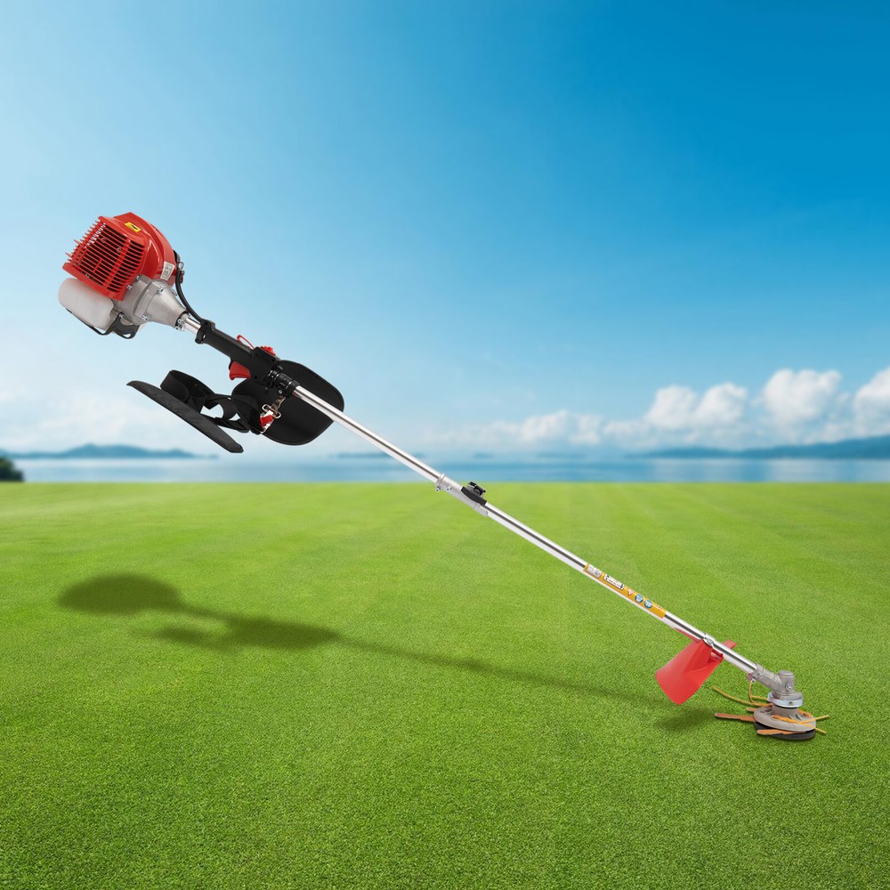 43cc 2-Stroke Gas String Trimmer Weed Wacker Single-Cylinder Lawn Tool