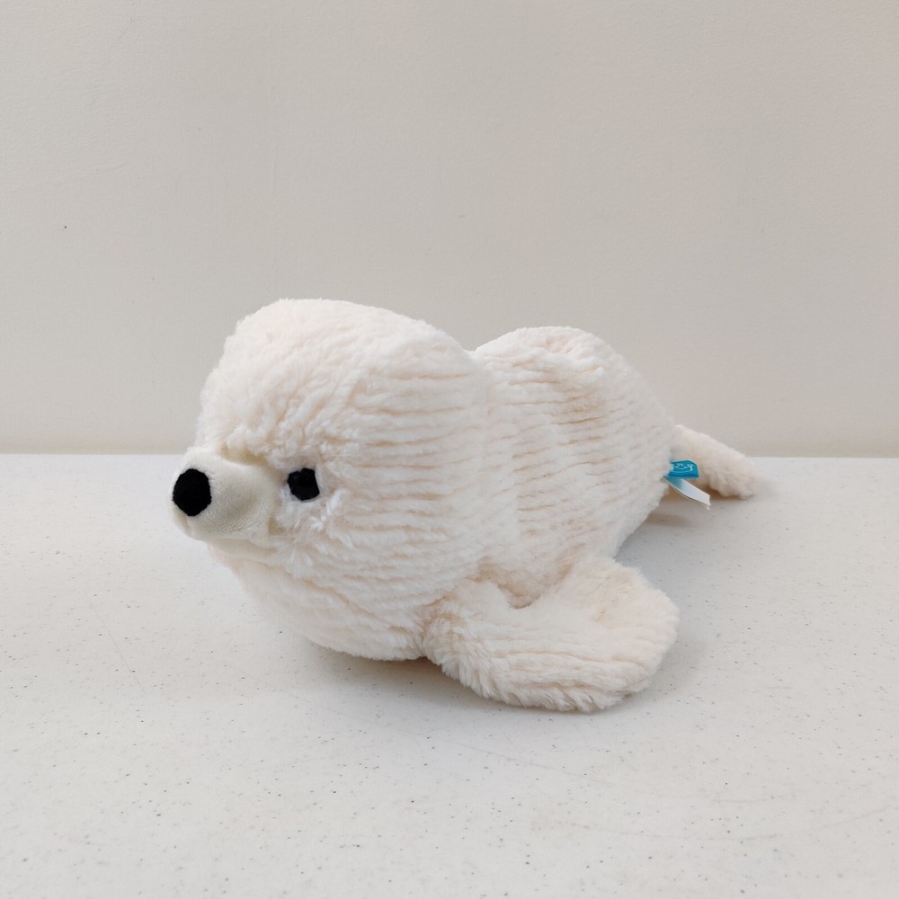 Manhattan Toy Company White Baby Seal  2018 Plush Stuffed Animal Toy