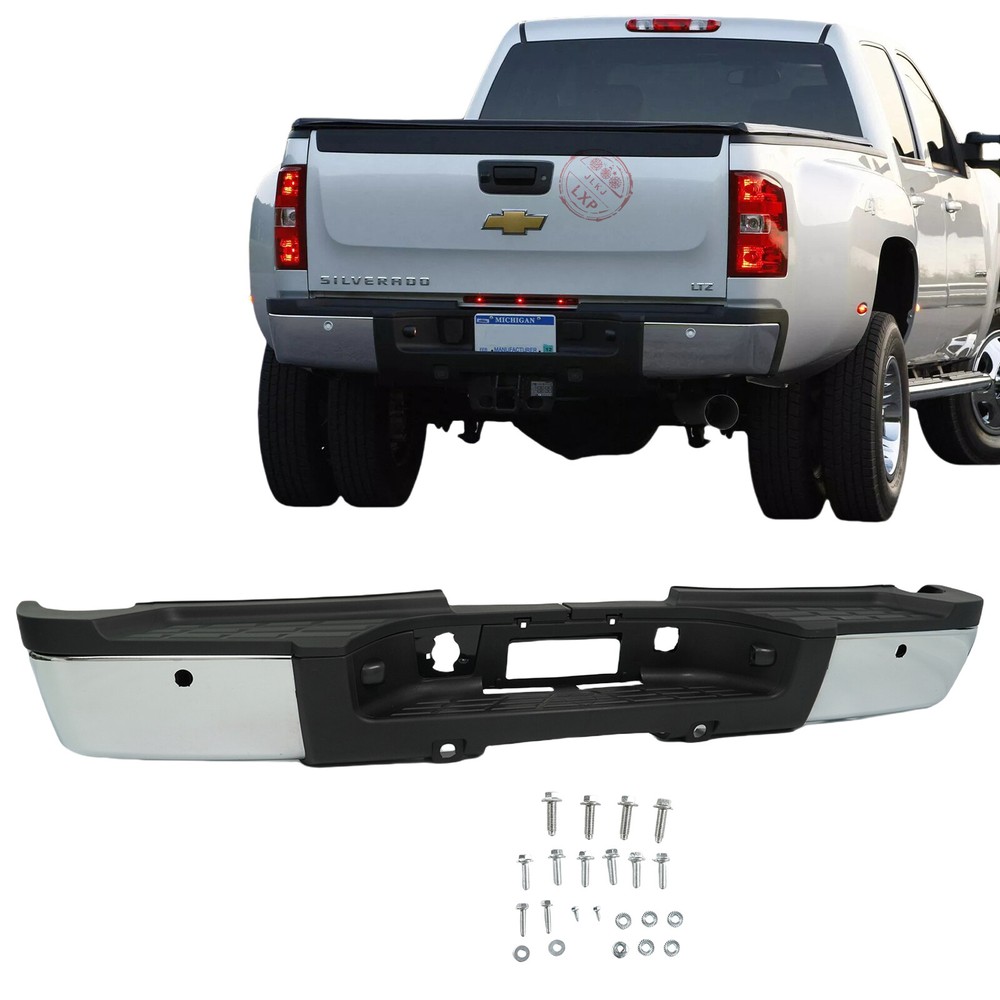 Step Bumper For 2011-2014 Chevy Silverado 2500 HD and GMC Sierra 2500 HD w/ PAS