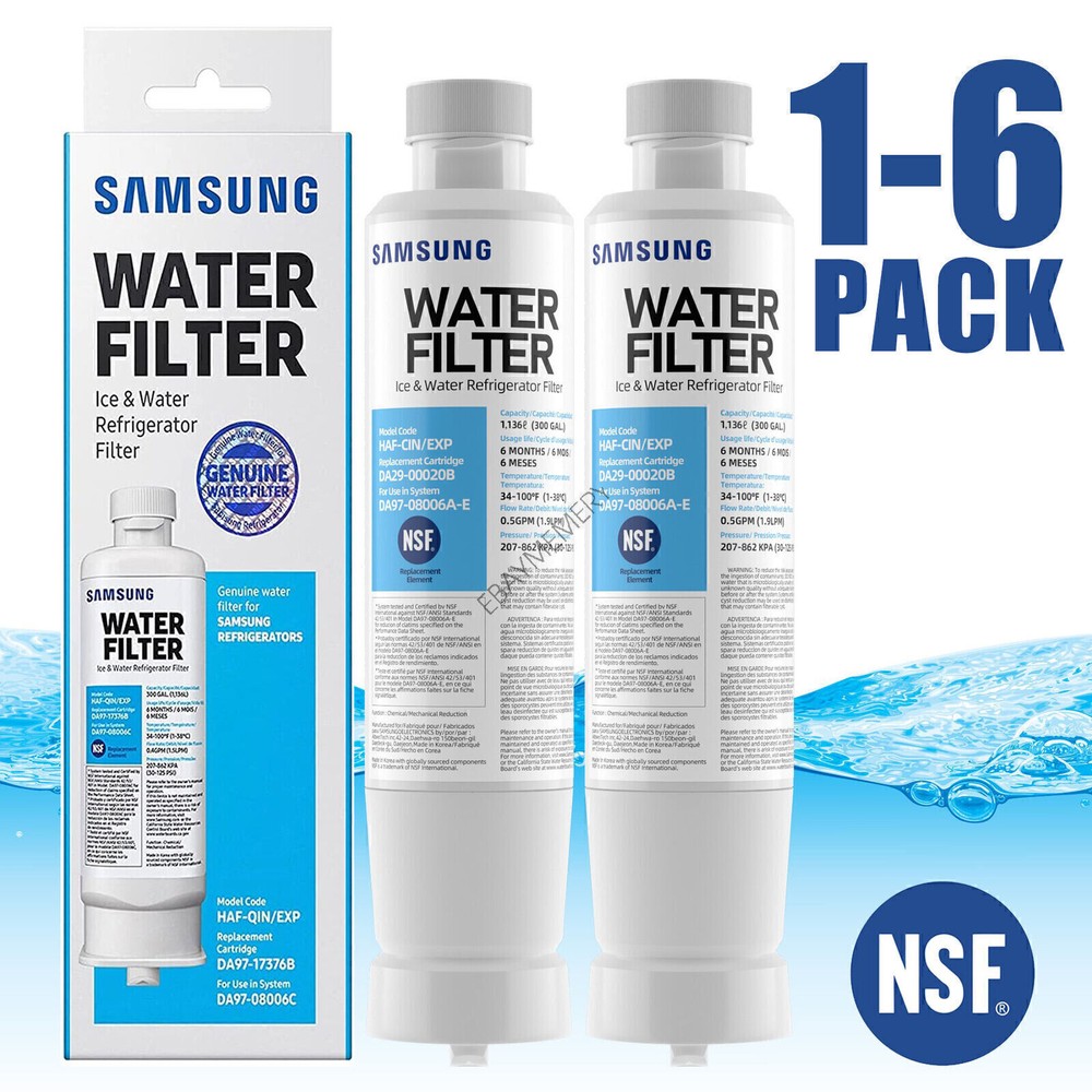 2 / 3 Pack Samsung DA29-00020B HAF-CIN/EXP Replacement Refrigerator Water Filter