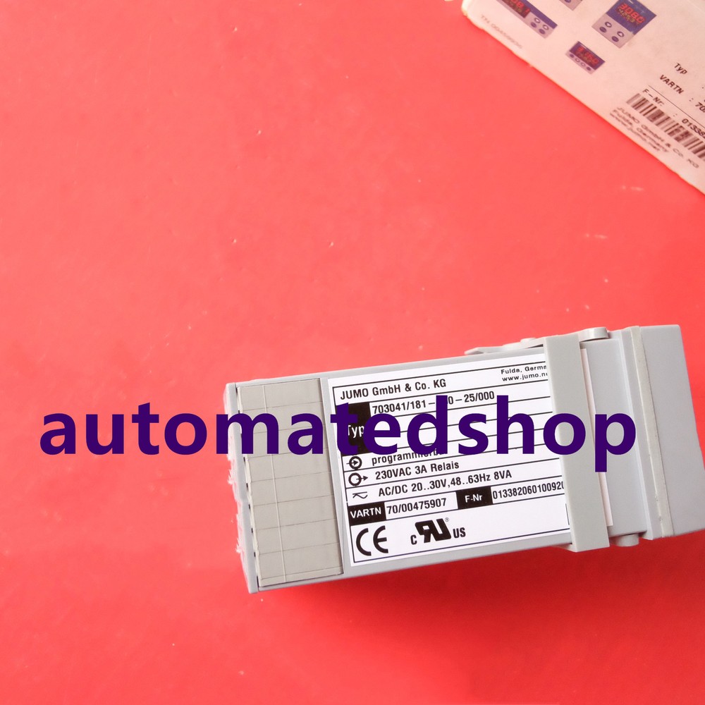 Jumo 00475907 New Thermostat 703041/181-400-25/000 dTRON 316