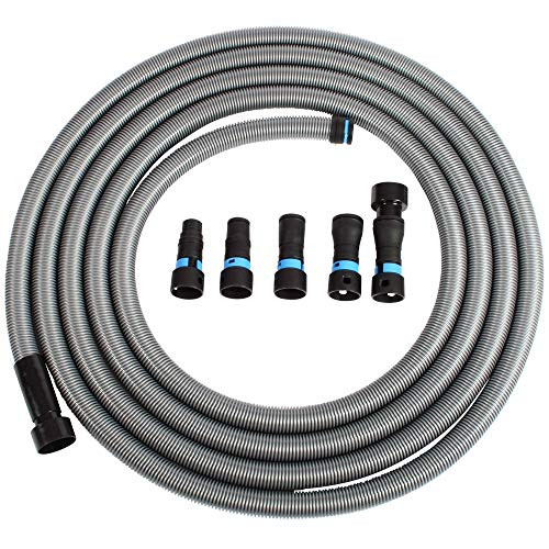 94731 Quick Click 30 Ft. Hose for Home and Shop Vacuums with Expanded Multi-B...