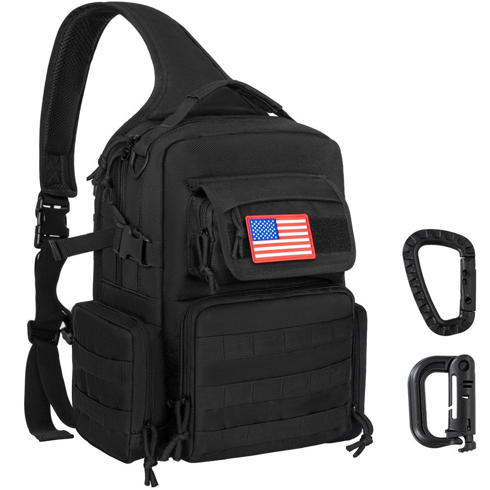 Tactical Sling Bag Pack Men Military Shoulder Sling Backpack
