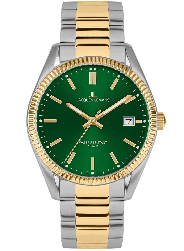 Jacques Lemans Men's Watch Bicolor/Green 50-3K