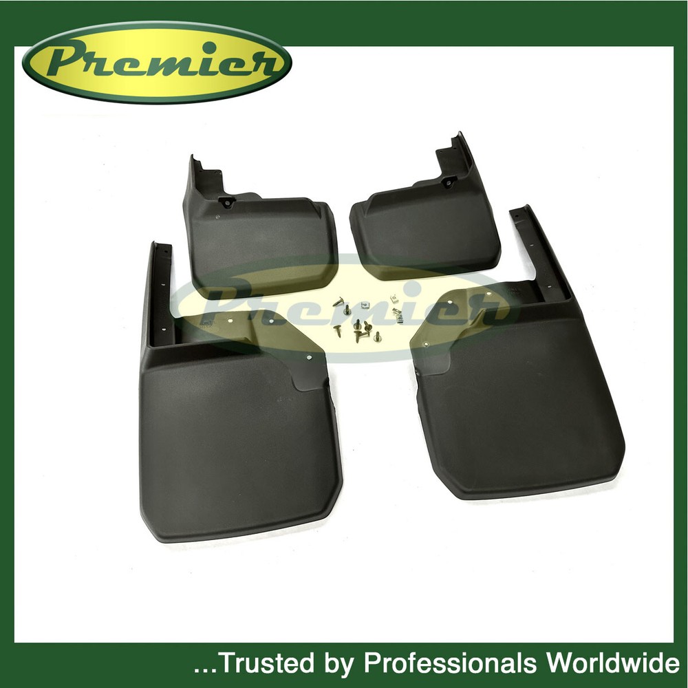 Tailored Mud Flaps Set of 4 For Jeep Wrangler 2008-2018 Premier