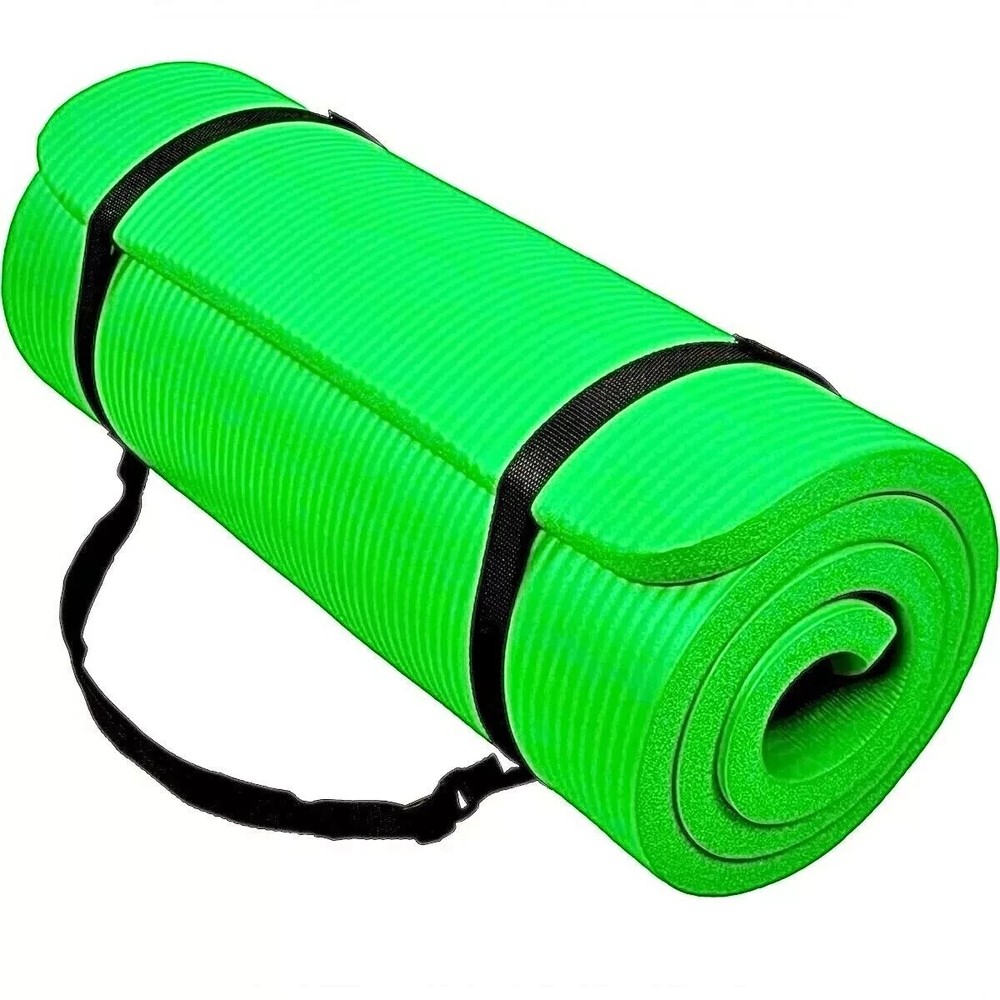 FITMAX 1/2 inch Extra Thick Exercise Yoga Mat PREMIUM Fitness & Exercise Mat