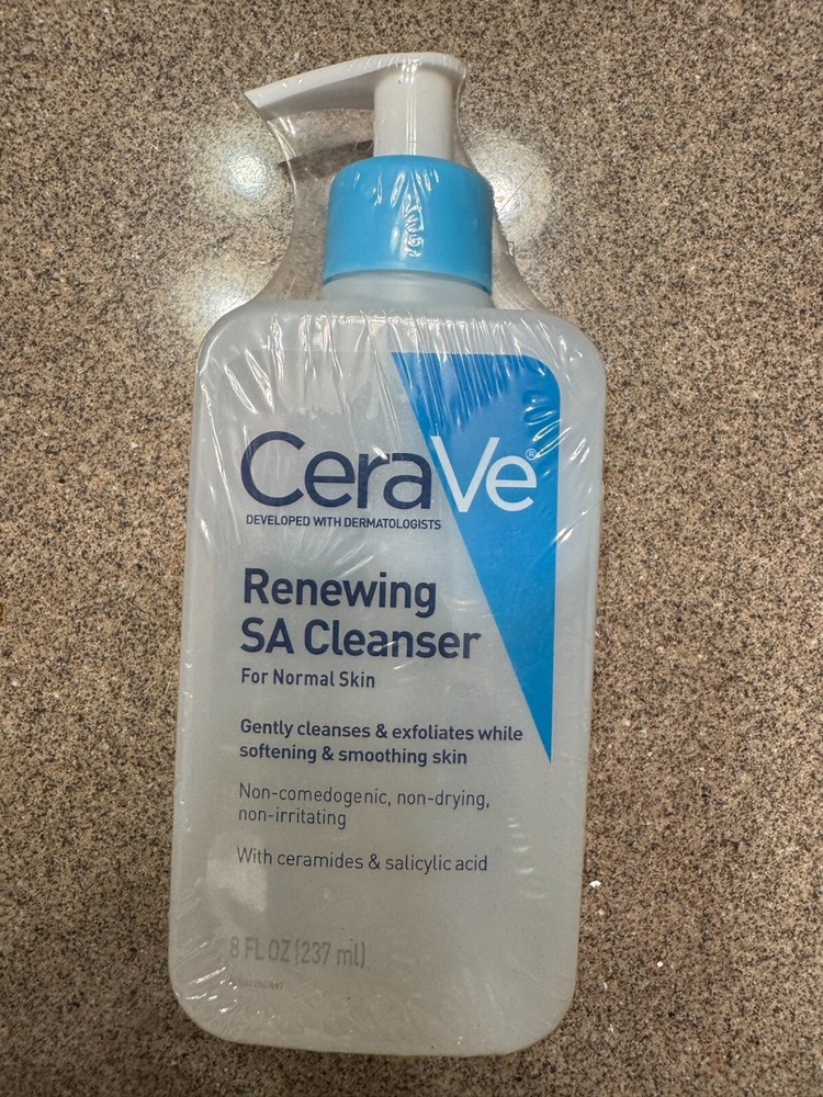 CeraVe Renewing SA Cleanser 237ml for Normal Skin with Free Shipping