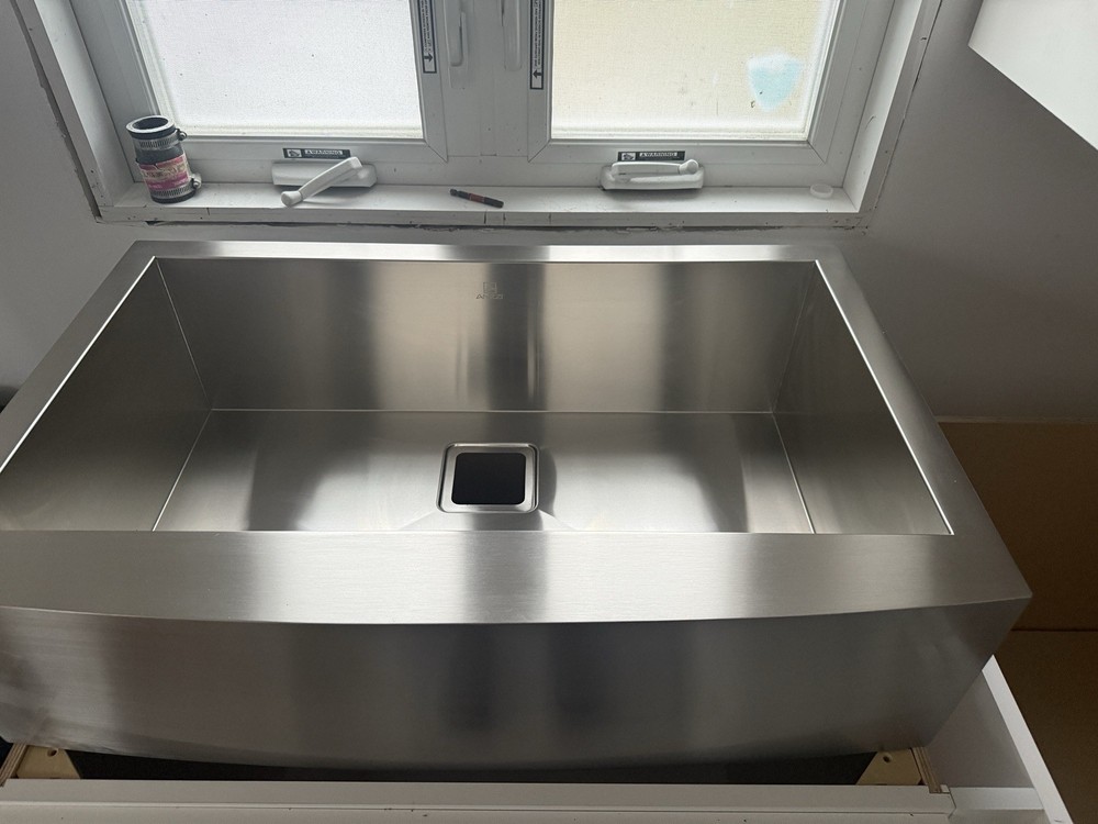 Beautiful ANZZI Stainless Farmhouse Sink