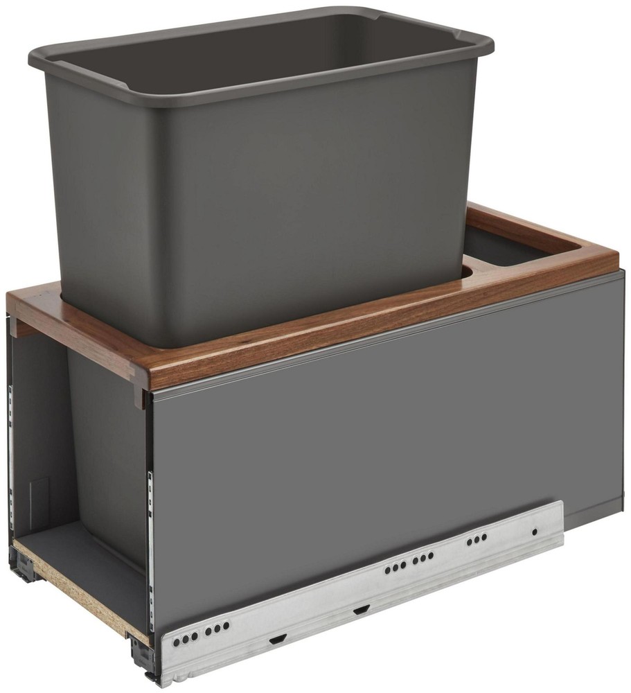 Rev-A-Shelf 5LB-1230-1 Legrabox 30 Qt / 7.5 Gallon Single Pull - Orion Gray /