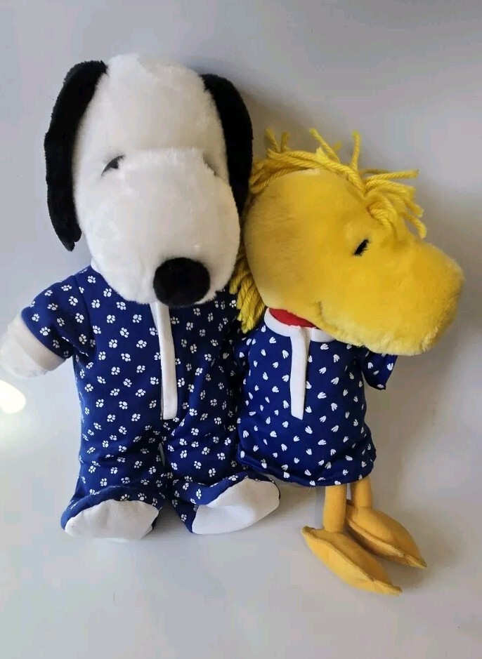 Kohl's Cares Peanuts Snoopy & Woodstock Blue & White Dress 12