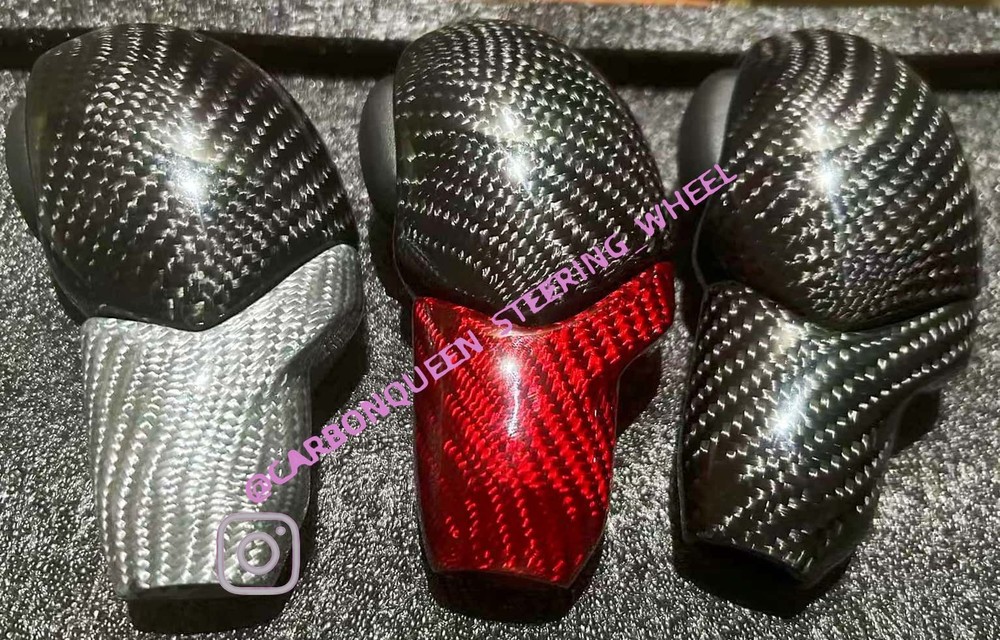 REAL Carbon Fiber Automatic Gear Shift Knob For NISSAN 370Z Z34