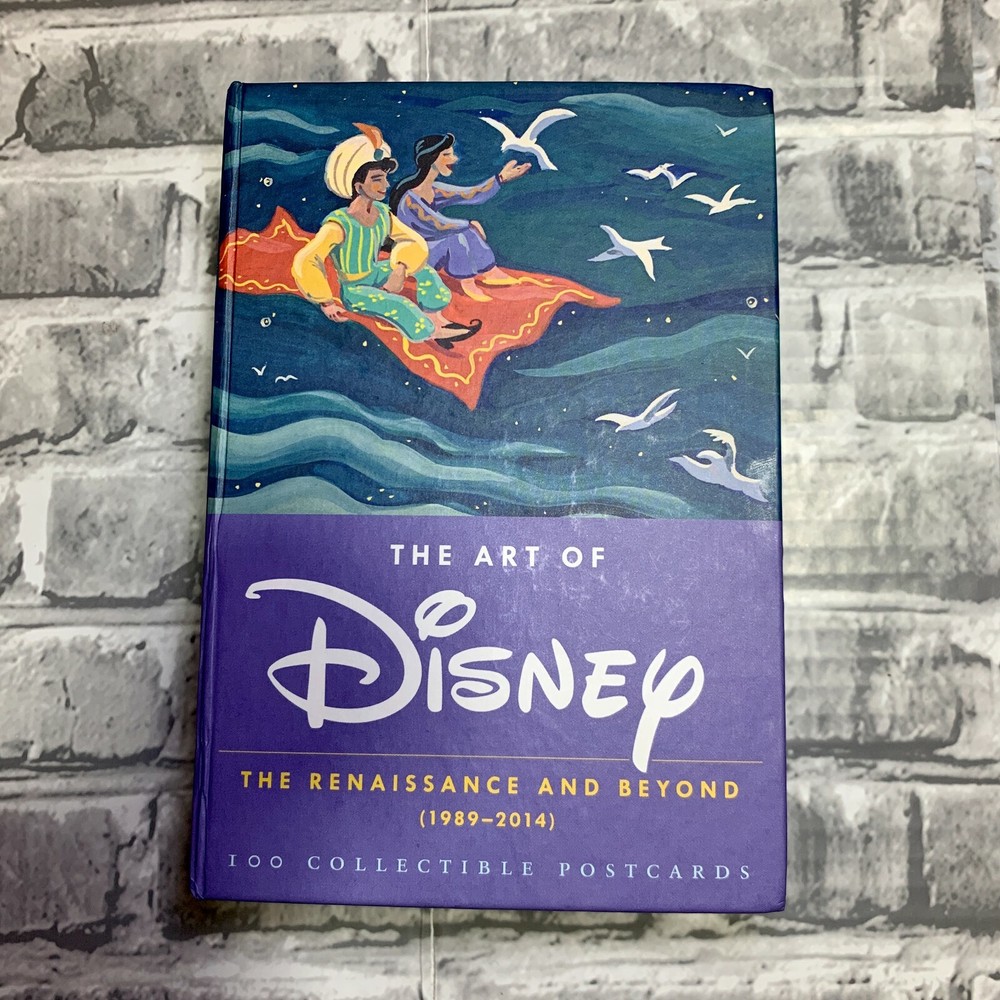 Art of Disney : The Renaissance and Beyond (1989 - 2014) 100 Collectible Postcards (Disney Postcards, Cute Postcards for Mailing, Fun Postcards for Kids) by Disney
