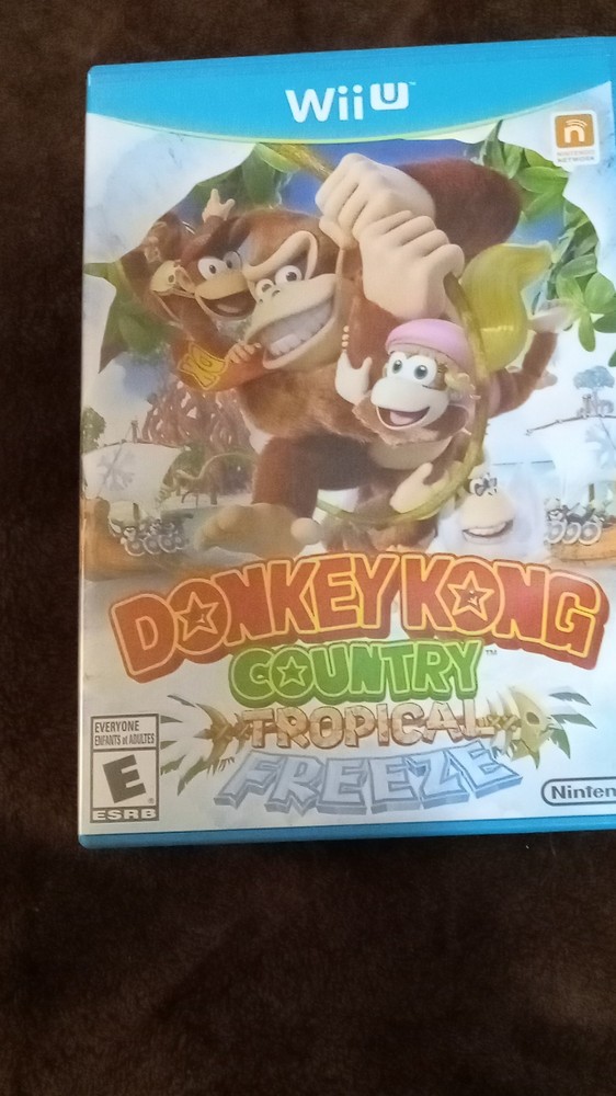 Nintendo Donkey Kong Country: Tropical Freeze Wii U Multiplayer Action Adventure