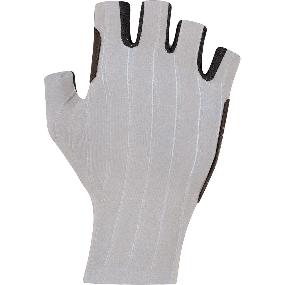 Castelli Rosso Corsa Pro Glove Silver Gray L