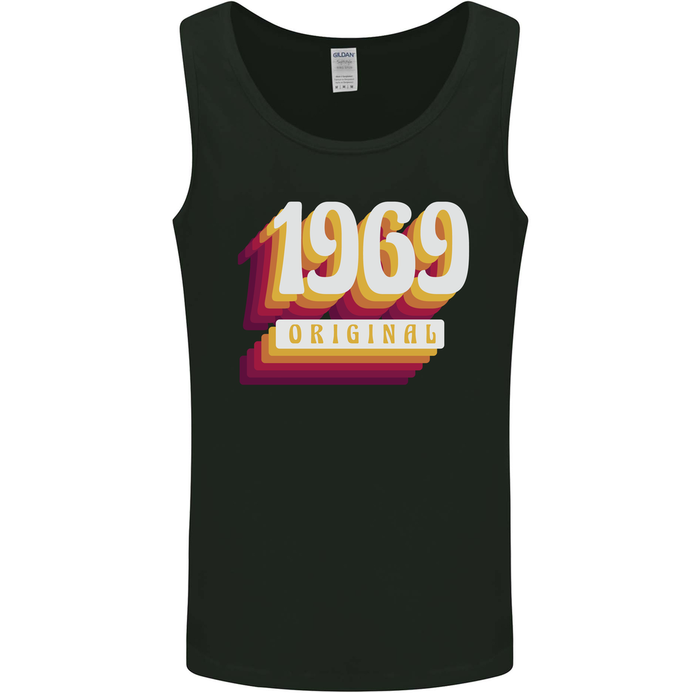Retro 56th Birthday Original 1969 Mens Vest Tank Top