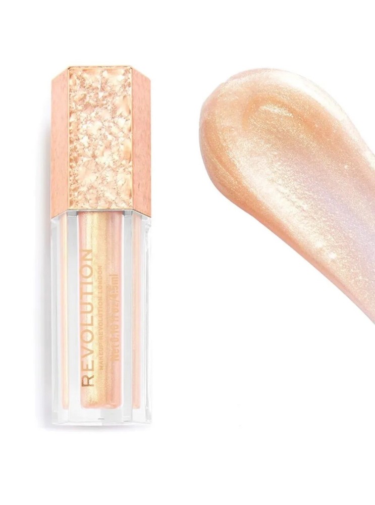 Luxurious Makeup Revolution Jewel Lip Topper 0.16 fl oz Glossy Shine