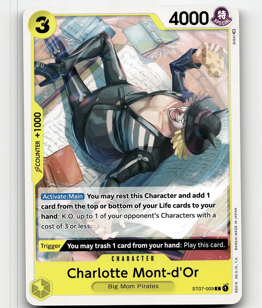 One Piece Card Game Charlotte Mont-d'Or - Starter Deck 7: Big Mom Pirates
