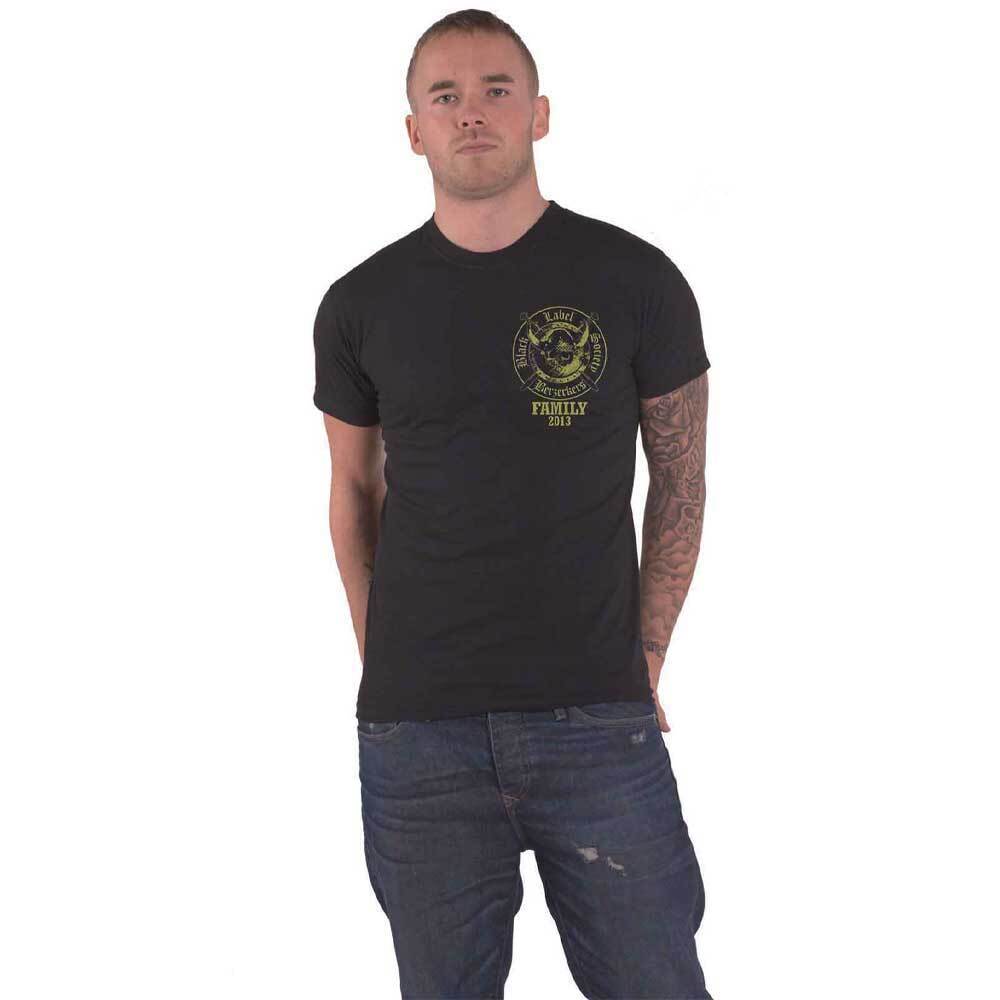 Black Label Society SDMF Berzerkers Band Logo Men's Black Tee Official