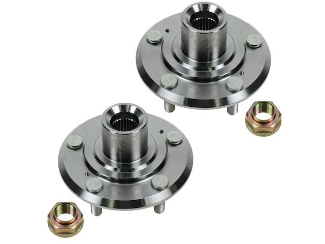 Front TRQ 2 Piece Wheel Hub Set Wheel Hub Set fits Honda Pilot 2003-2004 96VXBK