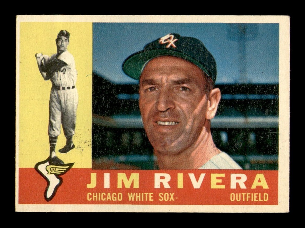 1960 Topps #116 Jim Rivera EX-MINT Baseball Card – OBGcards  