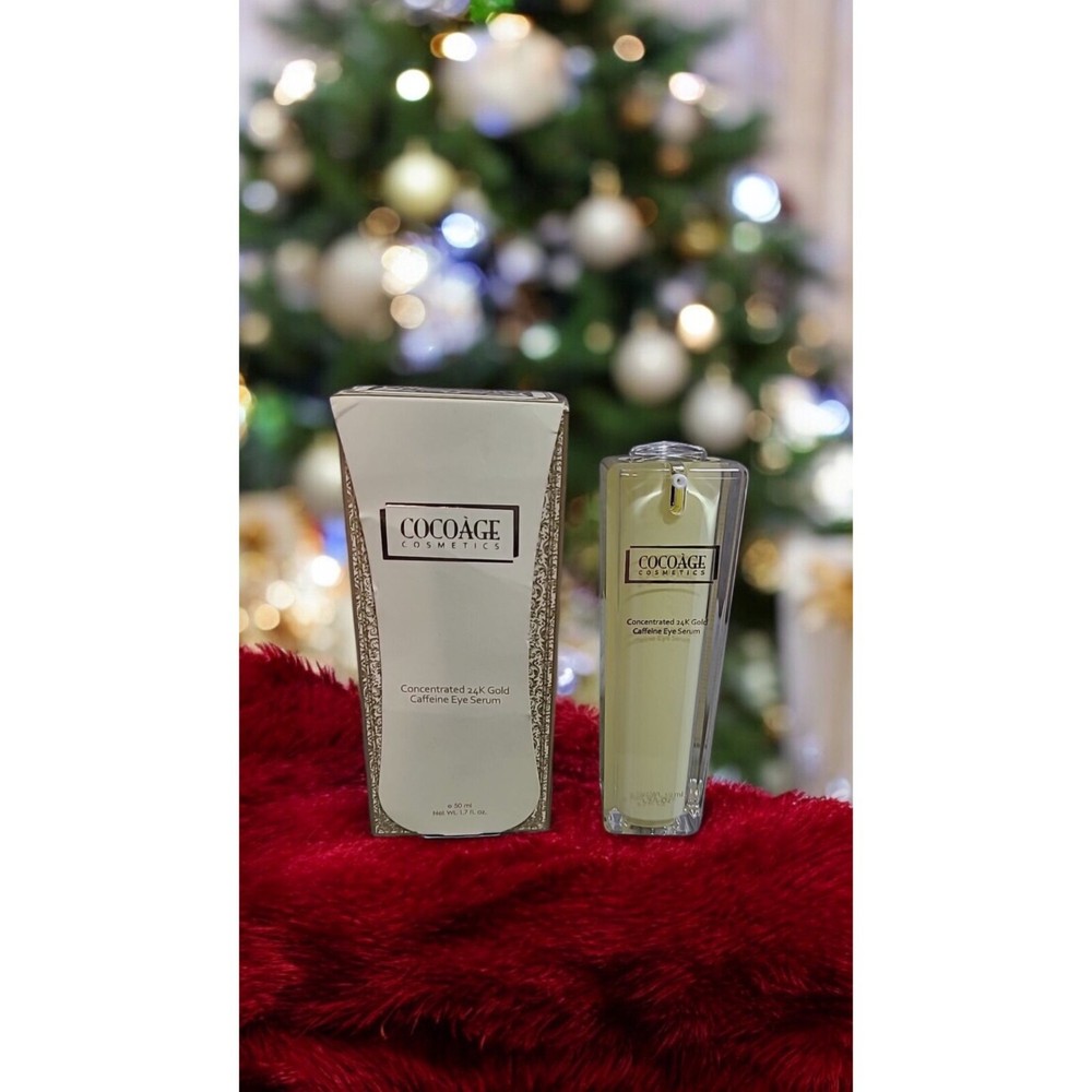 Cocoage Concentrated 24K Gold Caffeine Eye Serum 50ml.