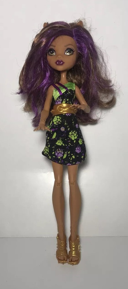 Monster High Clawdeen Wolf Daughter of Werewolf Doll 2008 By Mattel
