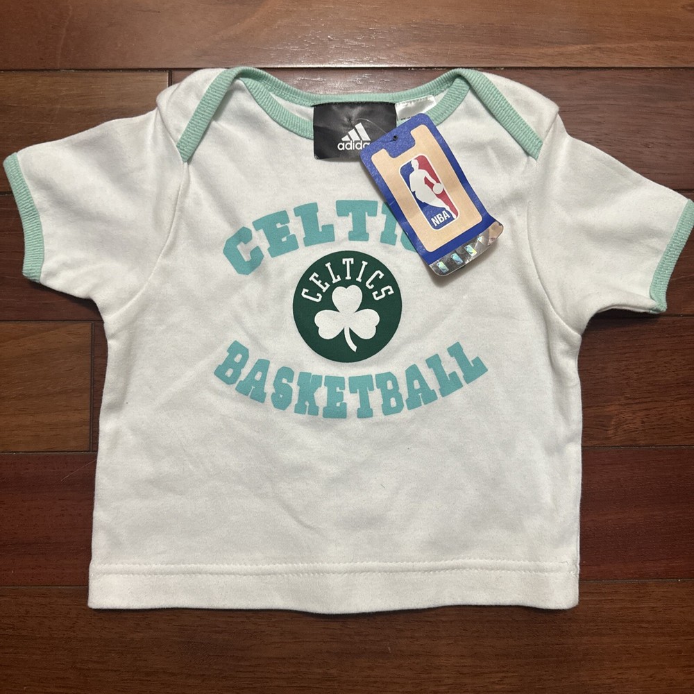 NEW NBA Boston Celtics INFANTS Shirt 9 Months. MSRP 18