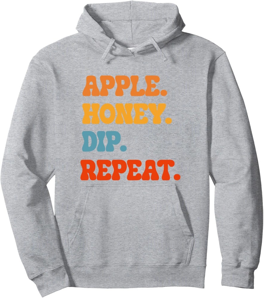 Rosh Hashanah Apple Honey Jewish New Year Unisex Hoodie