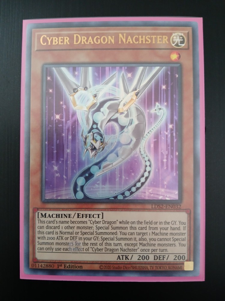 Cyber Dragon Nachster LDS2-EN032 1st Ed Legendary Duelists Season 2 Ultra Rare-image