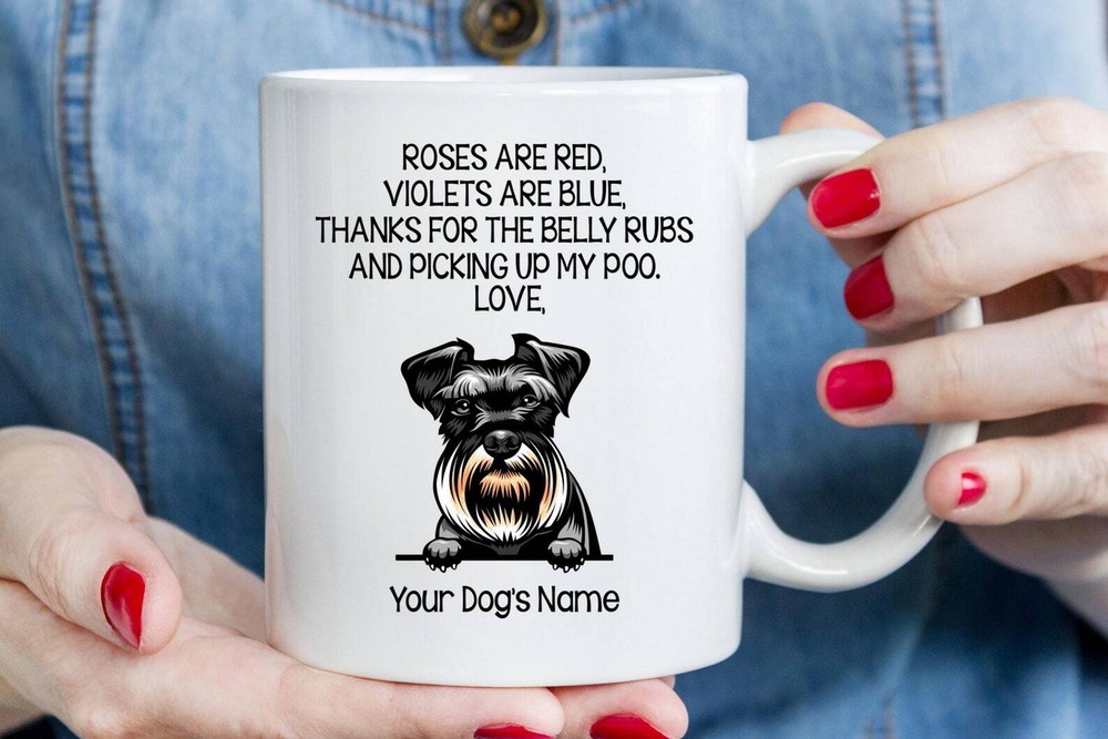 Schnauzer Mug Funny Schnauzer Gift For Schnauzer Lovers Best Gift For Schnauzer