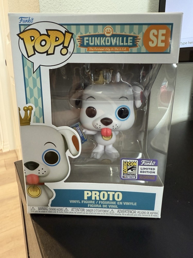 Funko Pop Proto 2023 SDCC Exclusive with Soft Protector