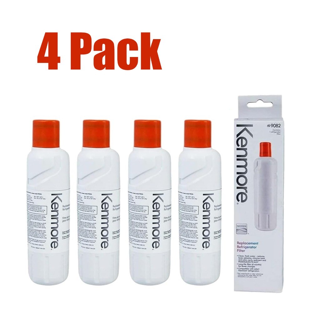 4-Pack Refrigerator Water Filter Replacement for 469082 9903
