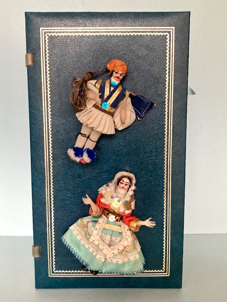 Vintage 1978 Post Cards Photo Album Greece Family Photos 60+ Unused Post Cards