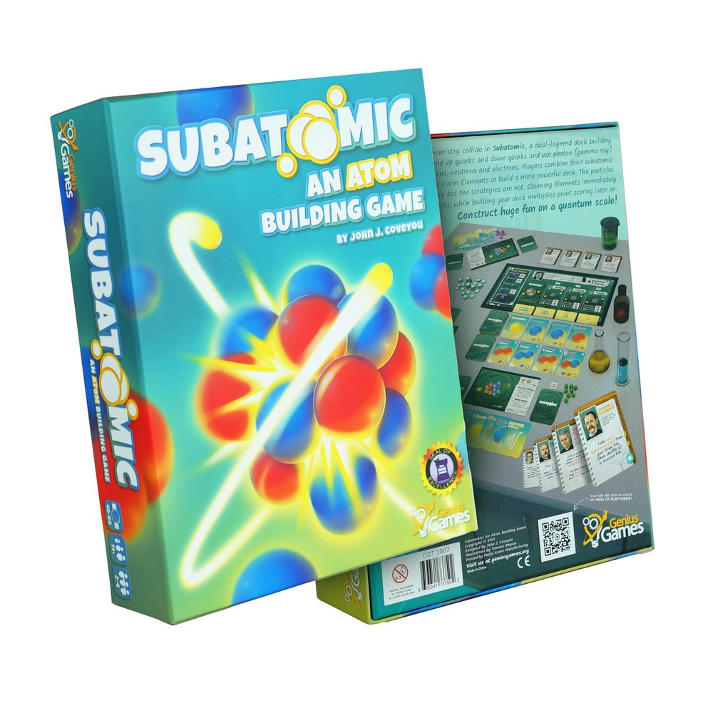 Explore Chemistry with Subatomic: 2nd Edition Atom Building Game for All Ages