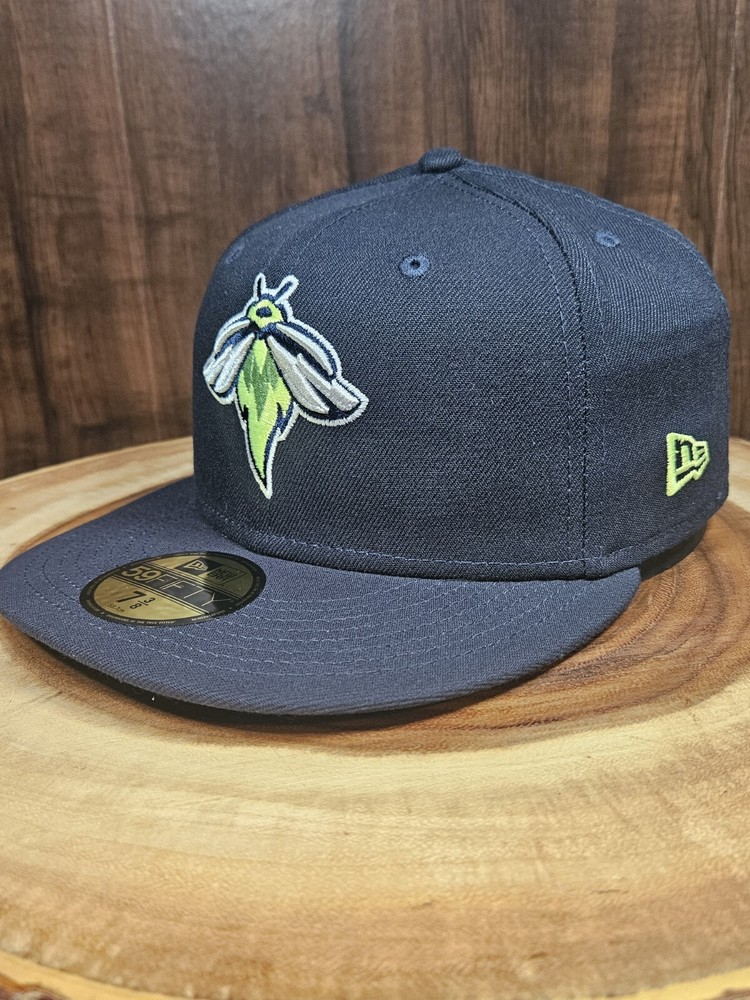 Minor League Baseball Columbia Fireflies New Era 59Fifty Fitted Hat Size 7 3/8