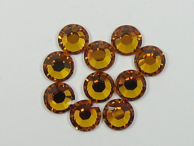 16ss Topaz Hotfix European Rhinestones 1 Gram Pack