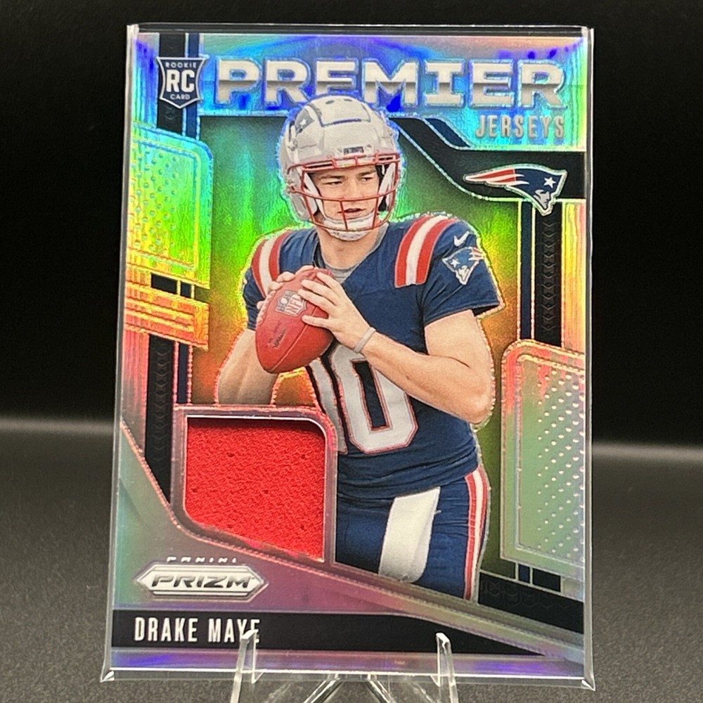 2024 Panini Prizm - Premier Jerseys #PJ-DME Drake Maye (MEM, RC)