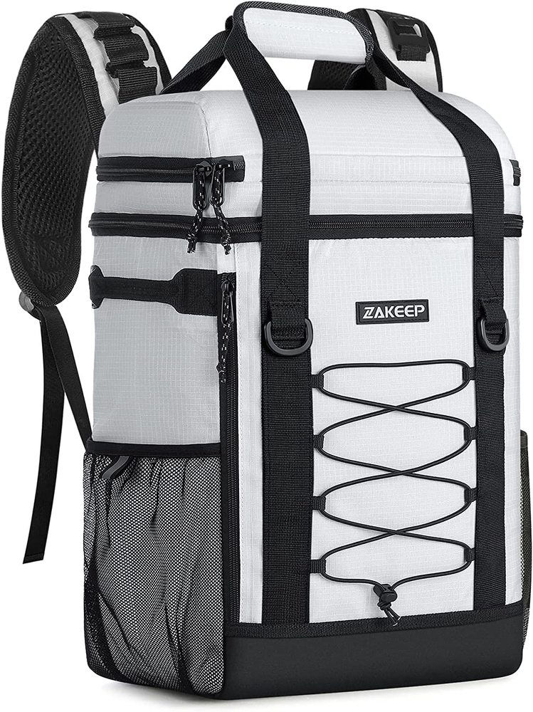 36-Can Insulated Leakproof Cooler Backpack with Padded Straps