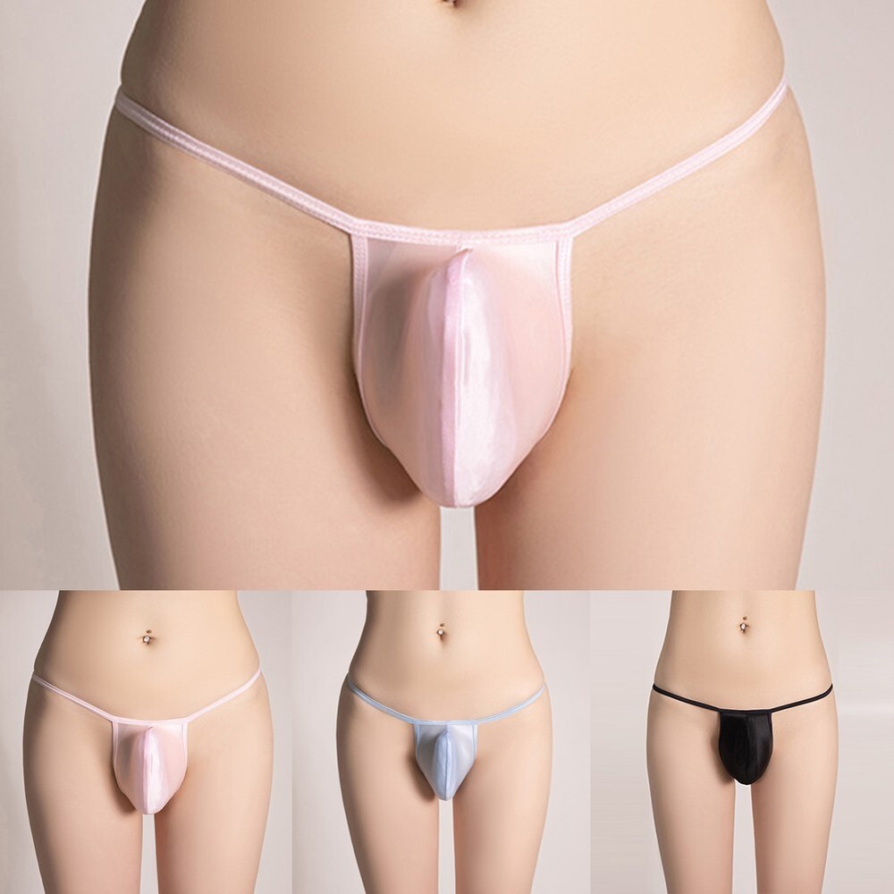 Brief For Men Briefs Man Seductive T-shaped Thongs Underwear Breathable